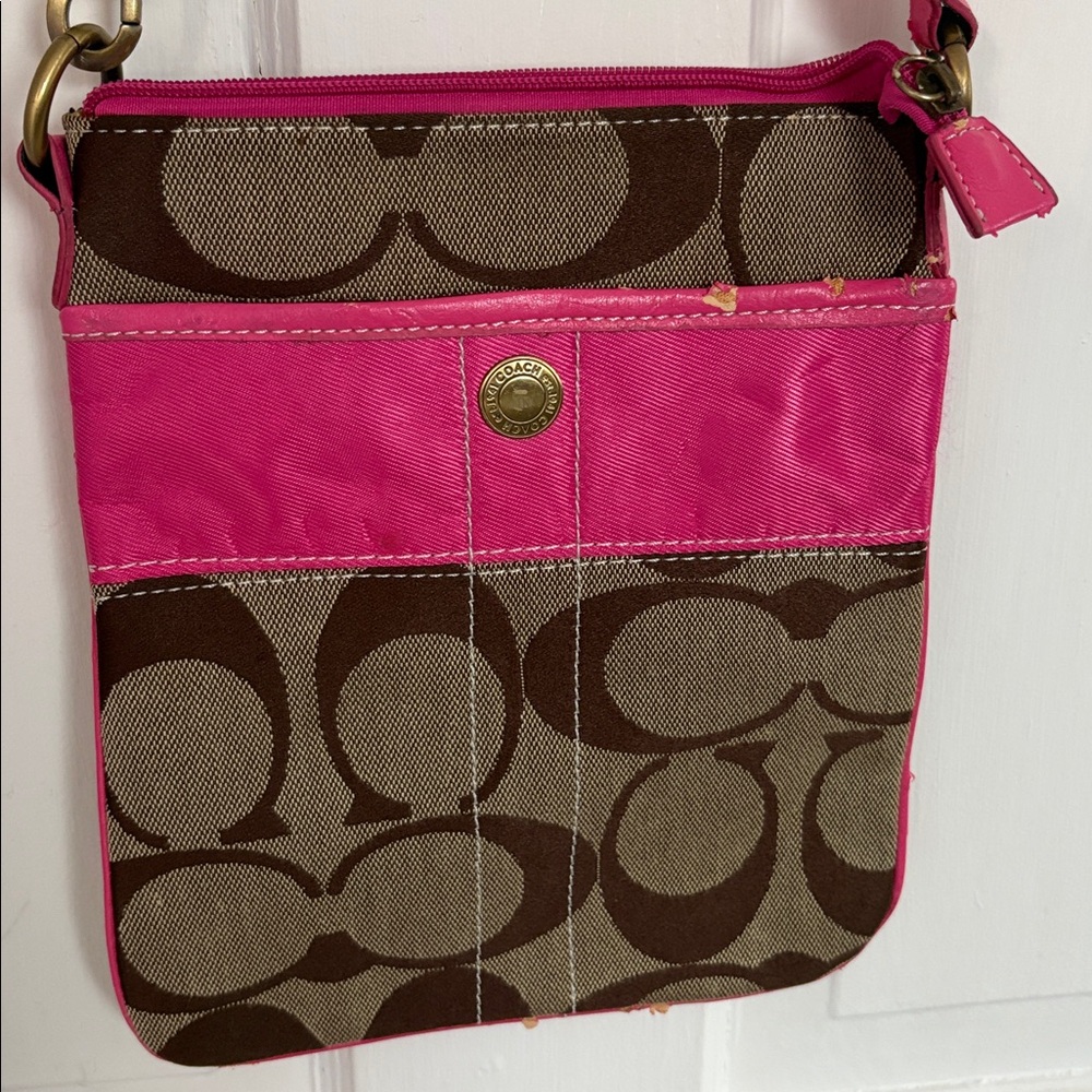 Pink coach Crossbody Bag - Picture 2 of 9